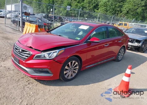 2017 Hyundai Sonata Sport from USA, damaged, VIN 5NPE34AF4HH568614